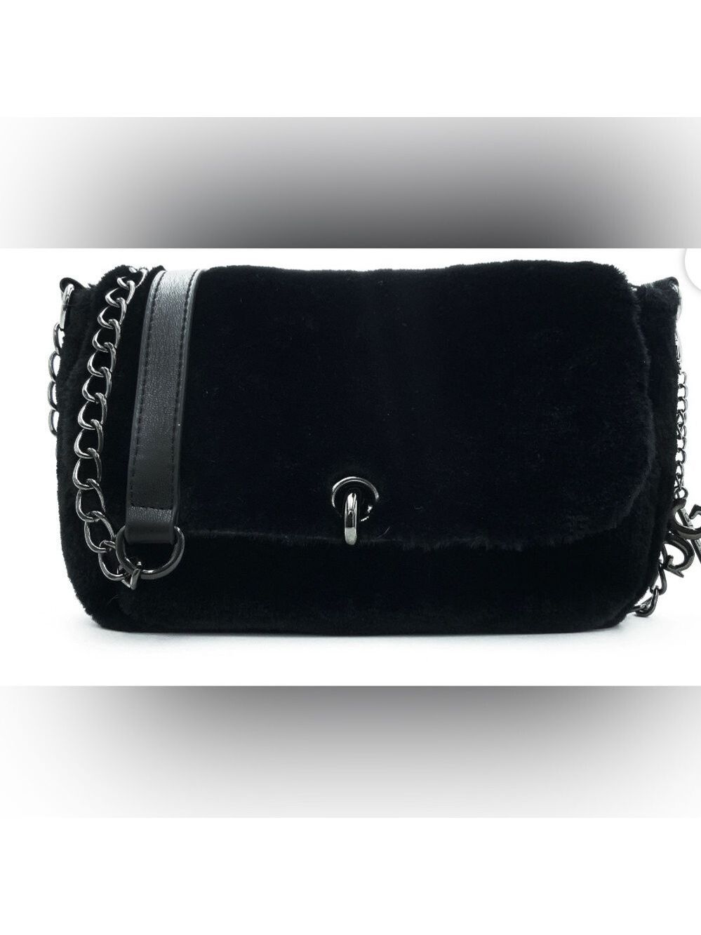 Gilda Paris Faux Fur Crossbody NWT